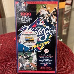 Yankees 1999 World Series VHS